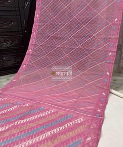 Original Dhakai Jamdani Saree By Sobbosachi